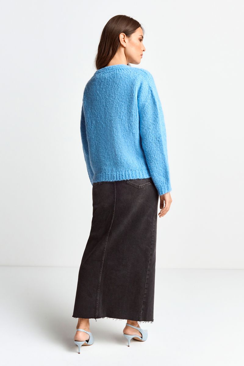 V-neck cardigan