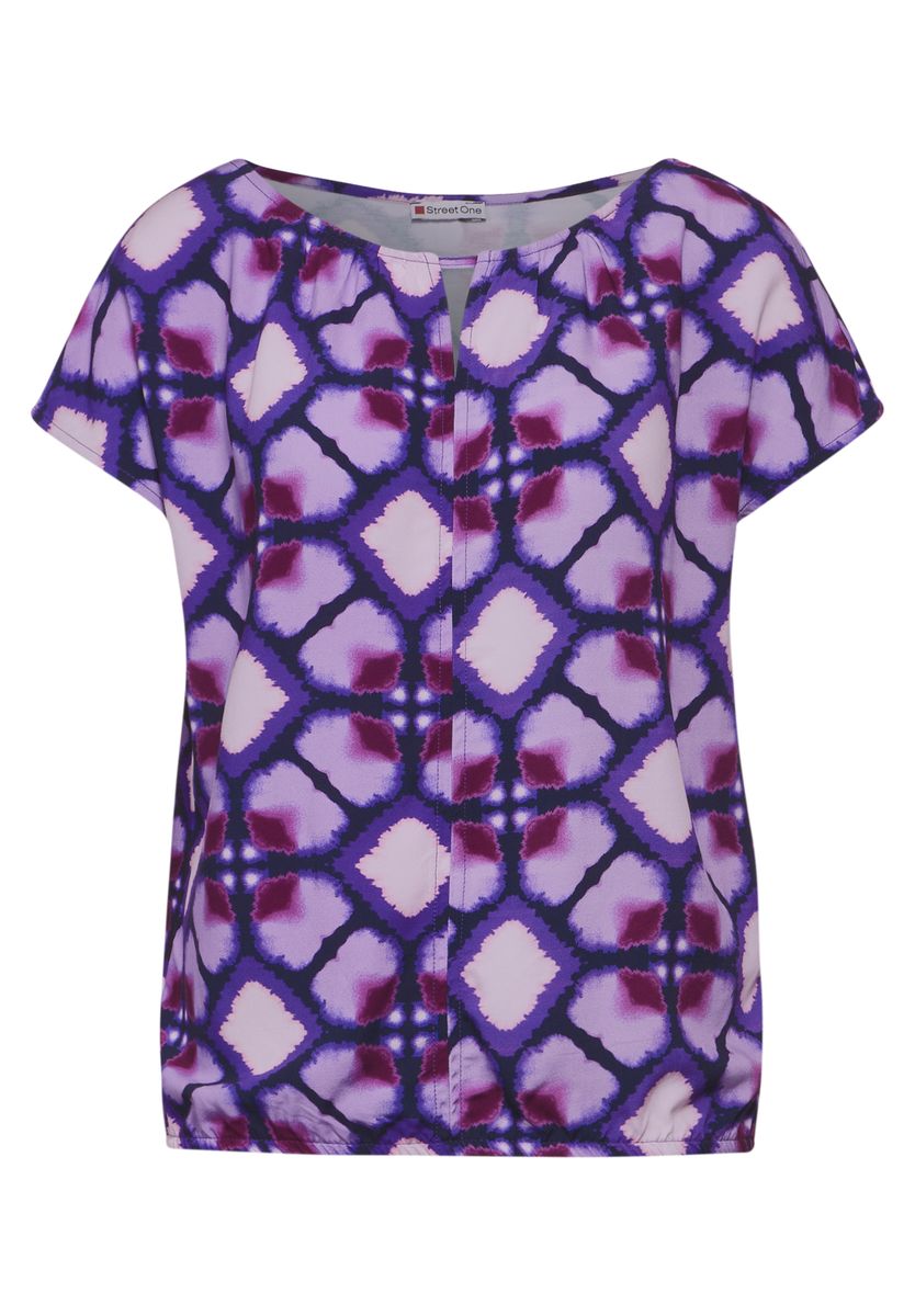Print Materialmix T-Shirt
