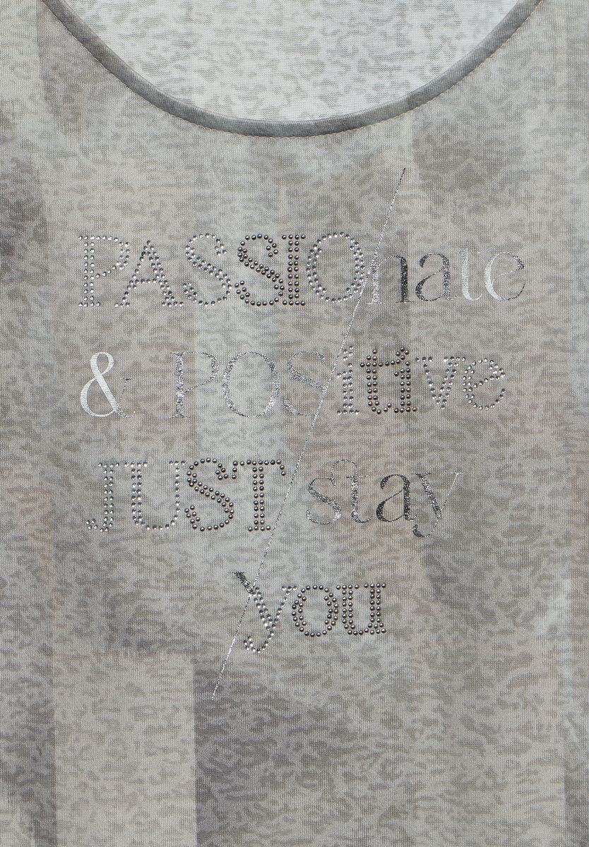 T-Shirt mit Wording