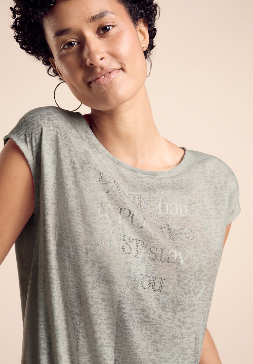 T-Shirt mit Wording