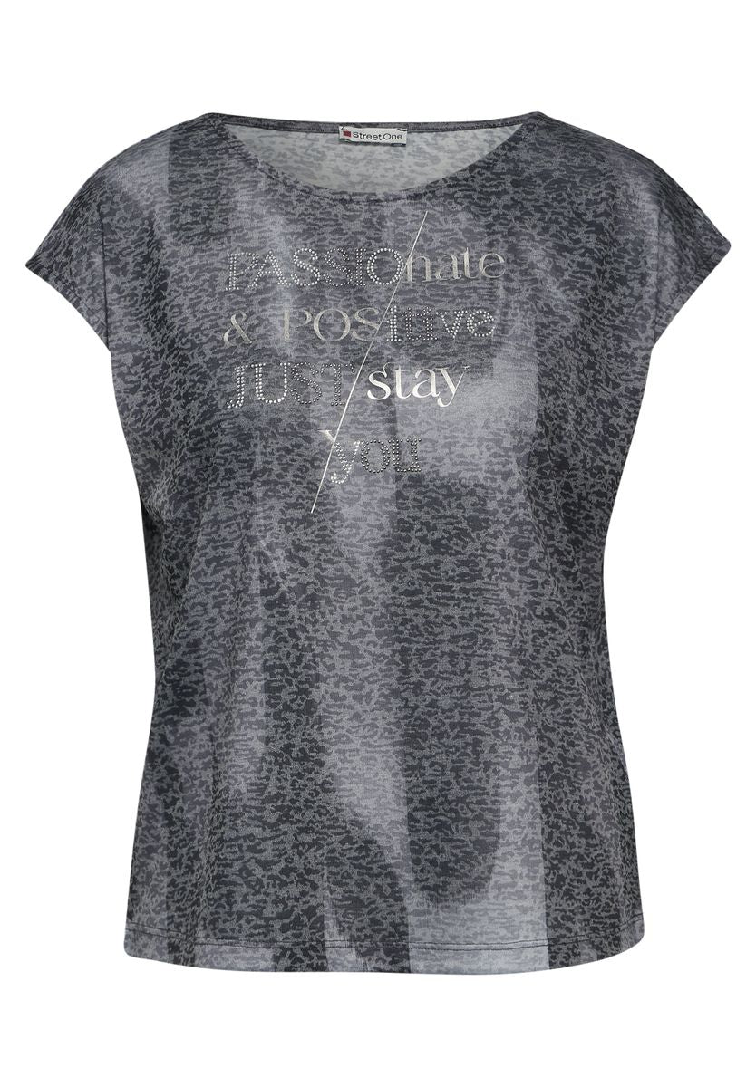 T-Shirt mit Wording