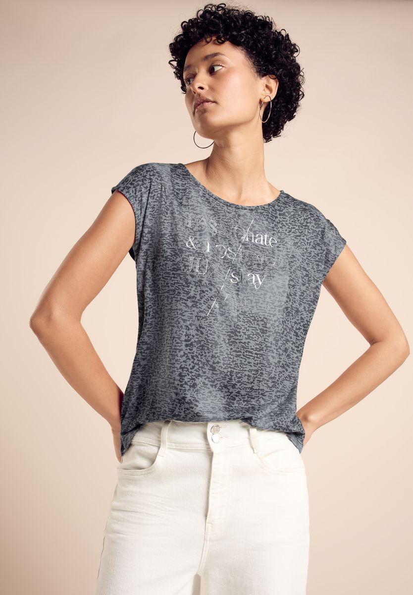 T-Shirt mit Wording