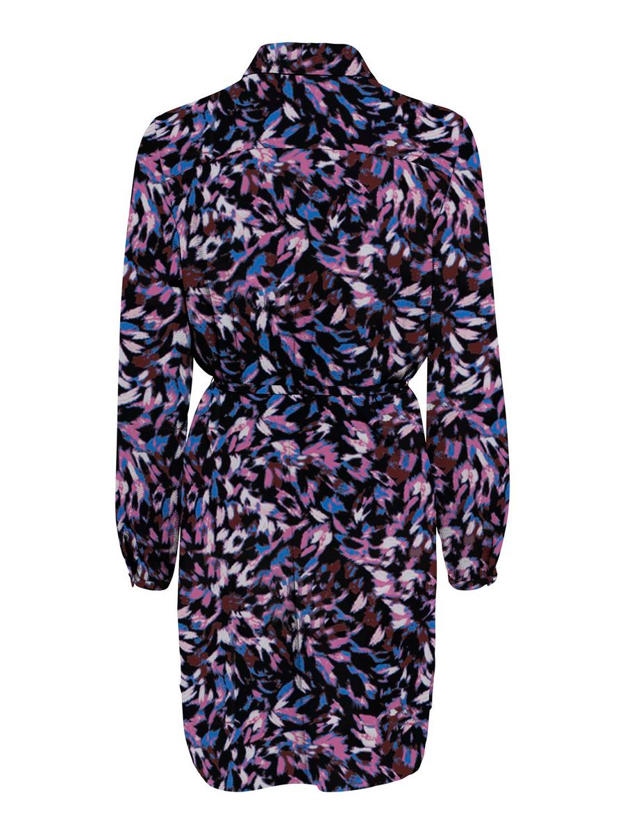 ONLNOVA LIFE VIS L/S SHIRT DRESS AOP