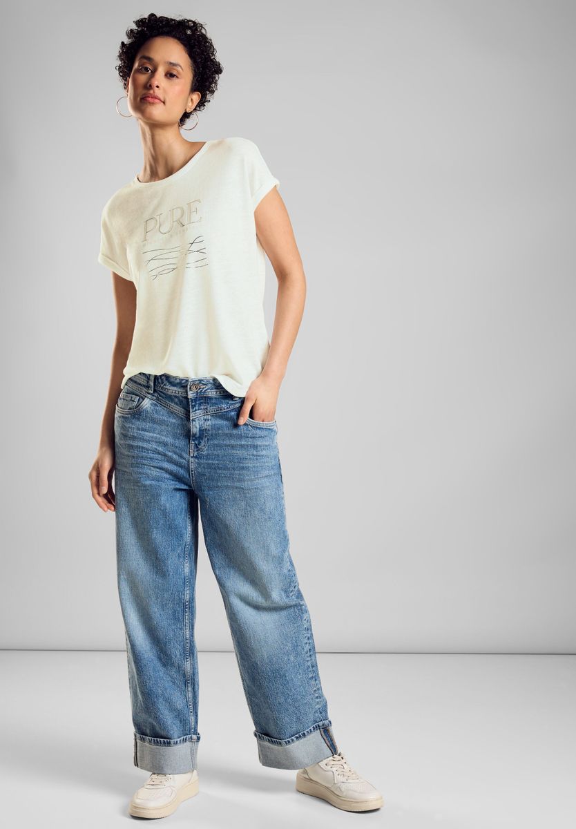 T-Shirt mit Wording