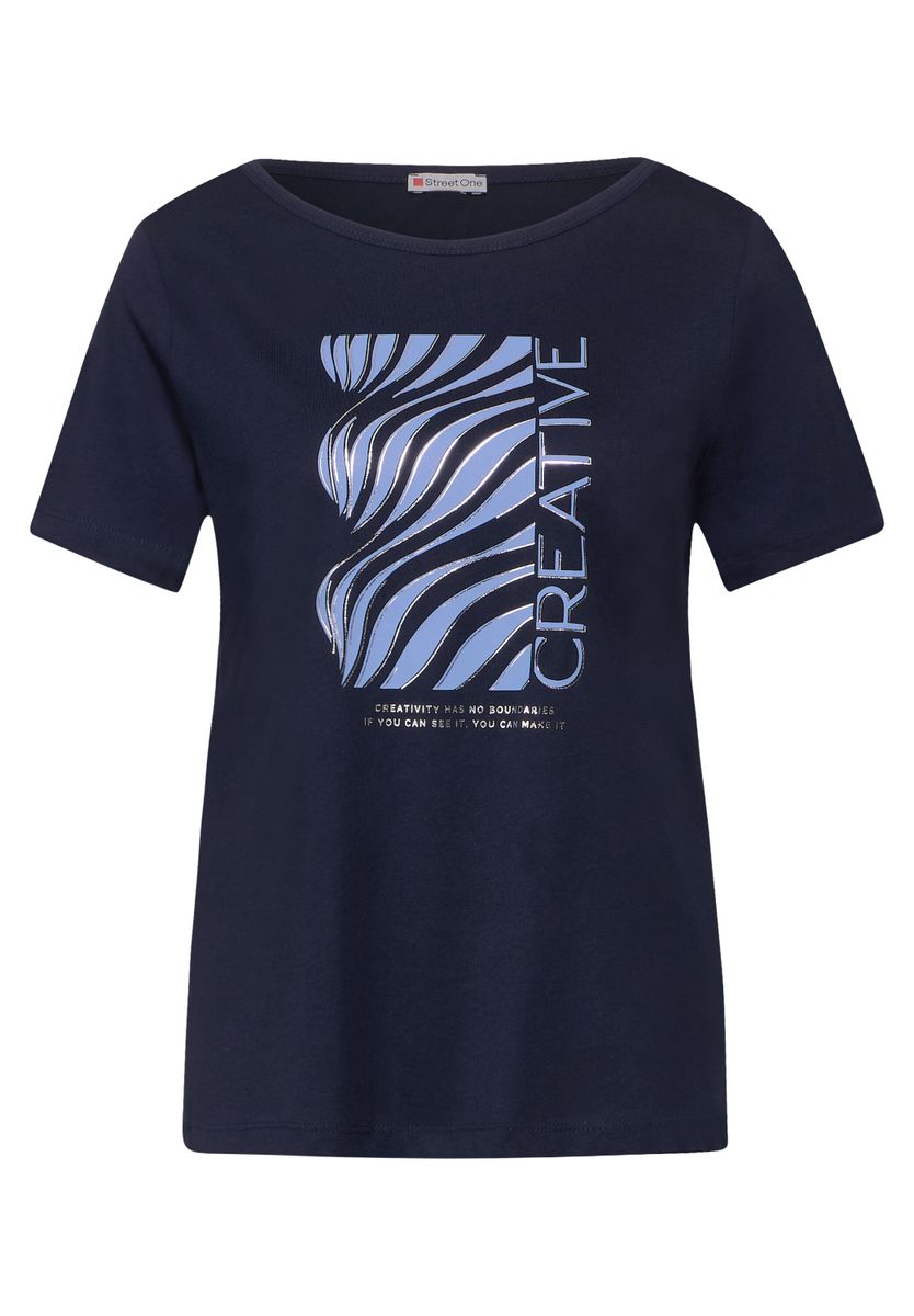 T-Shirt mit Frontprint