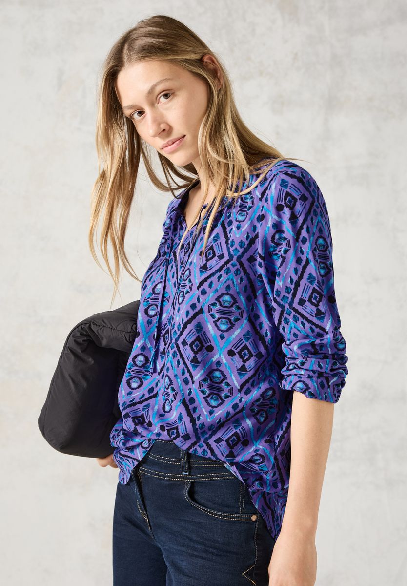 Bedruckte Bluse