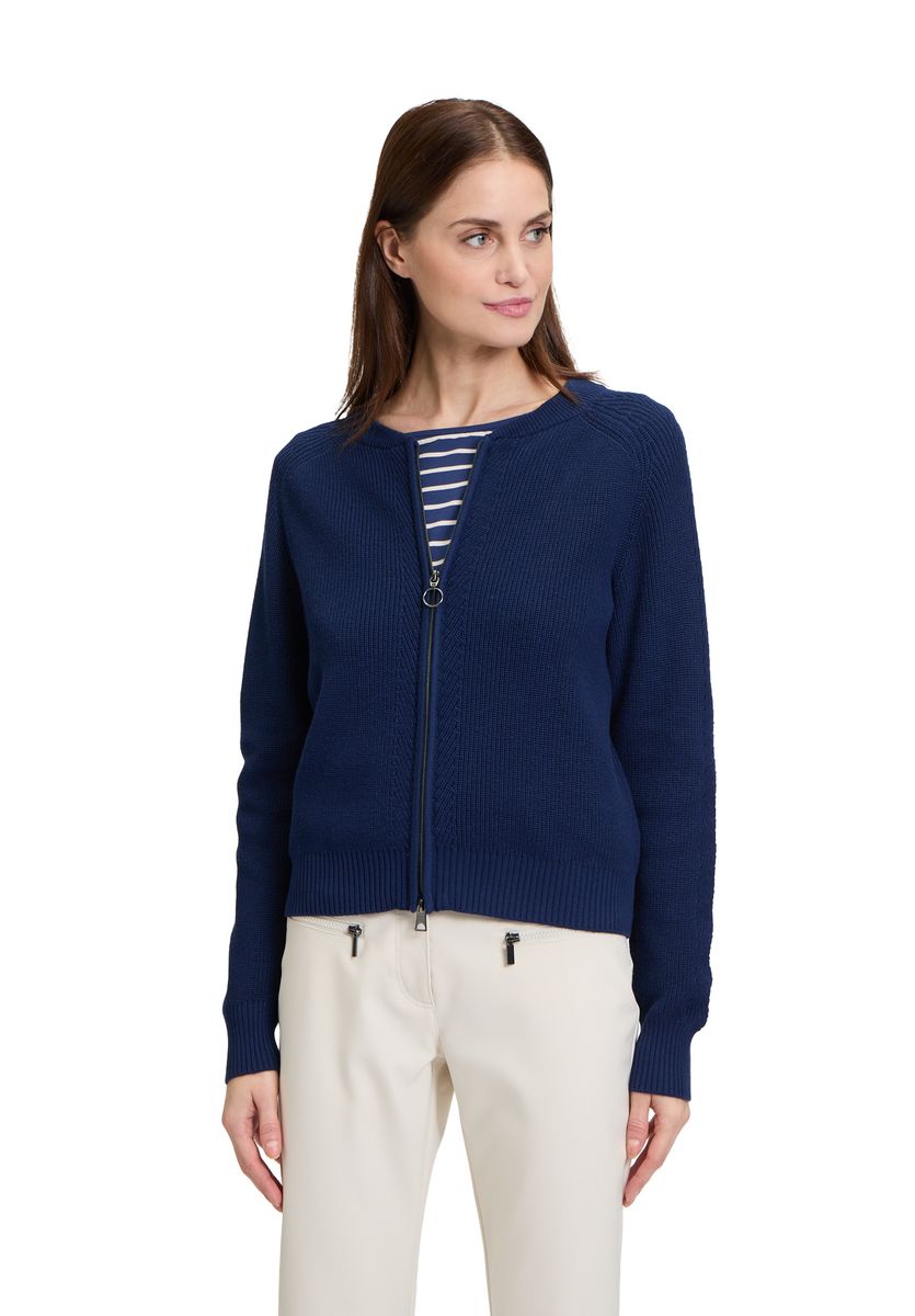 Feinstrickjacke