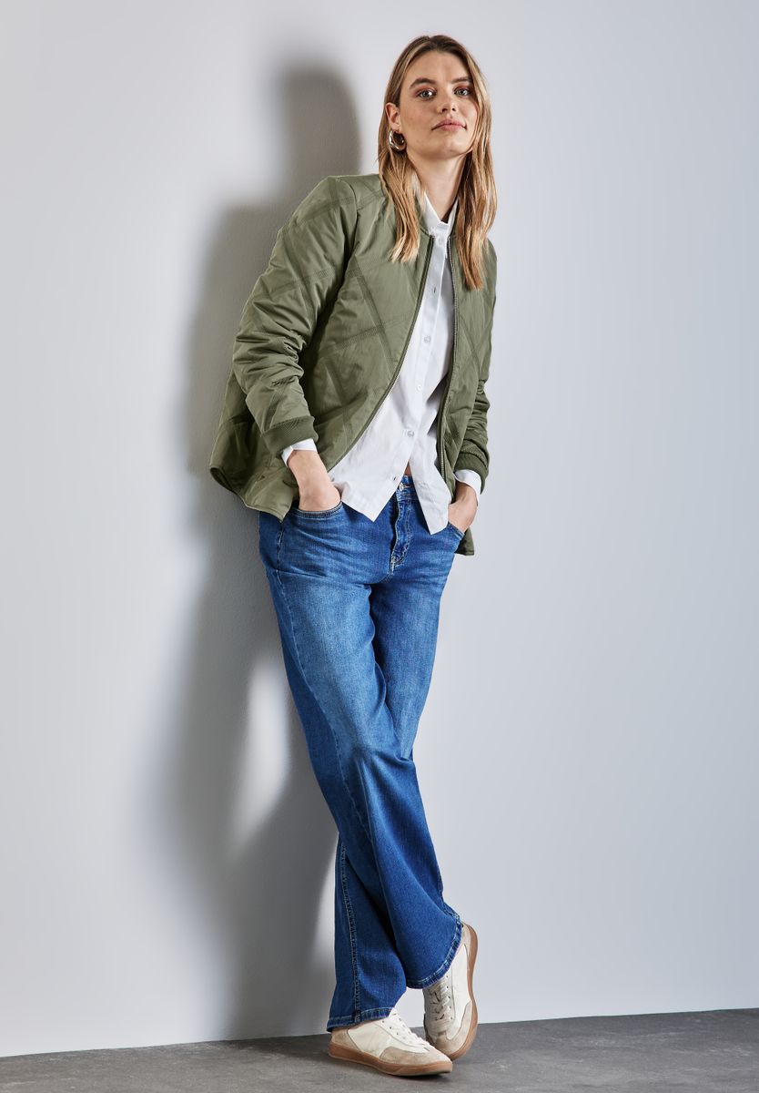 Blouson mit Steppmuster