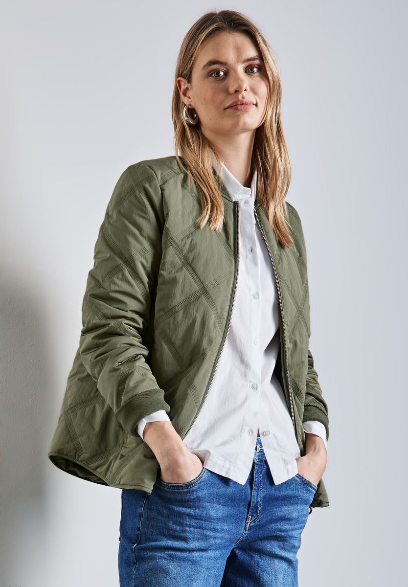Blouson mit Steppmuster