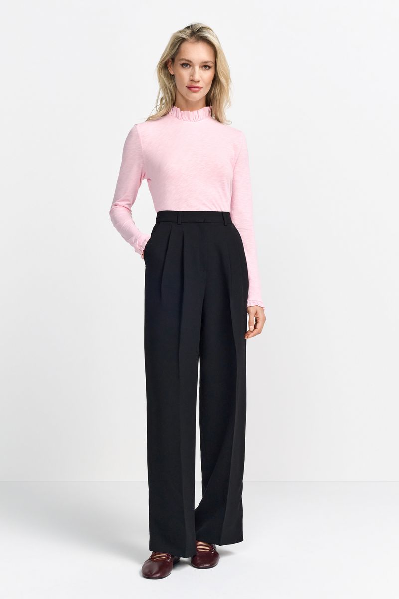 Organic Slub Frill Longsleeve