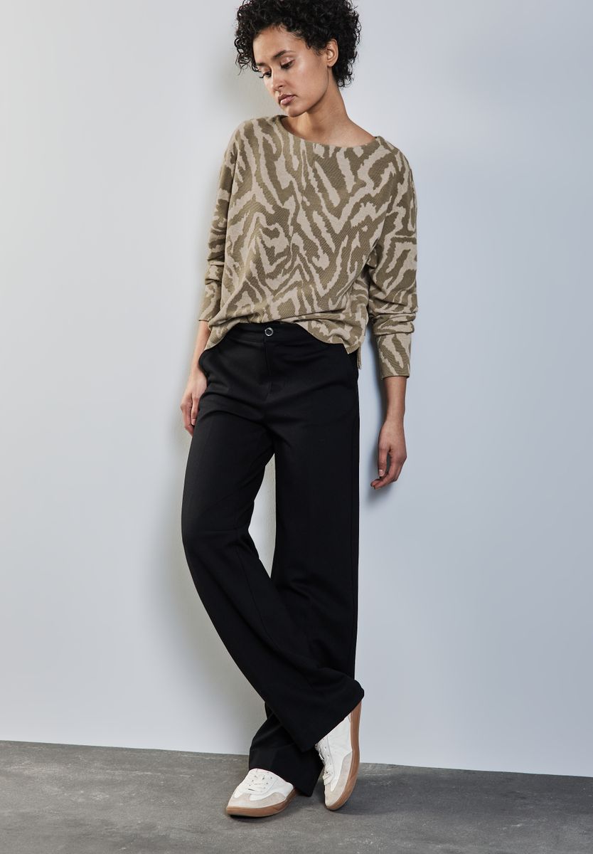 Two-Tone Jaquard Shirt