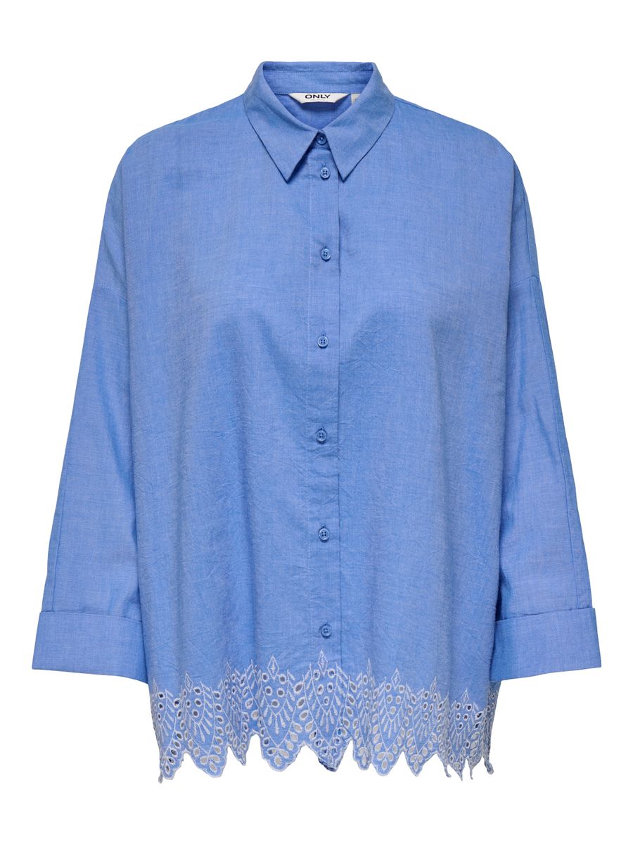 ONLGRACES TULUM LS EMB SHIRT WVN