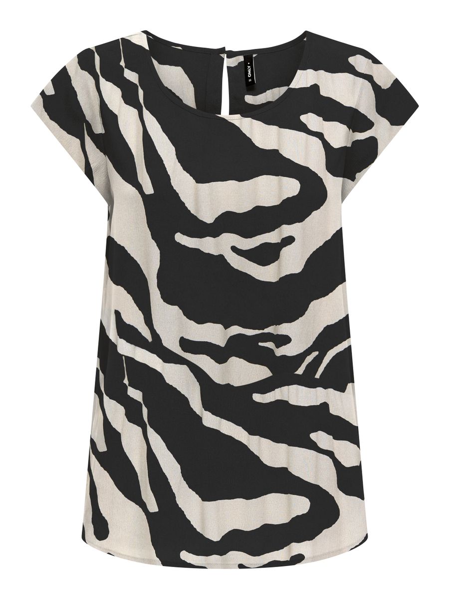 ONLNOVA LIFE VIS S/S TOP WVN