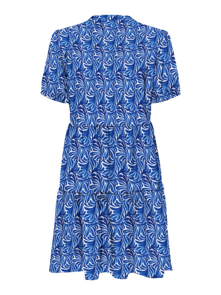 ONLNOVA LIFE VIS S/S THEA DRESS WVN