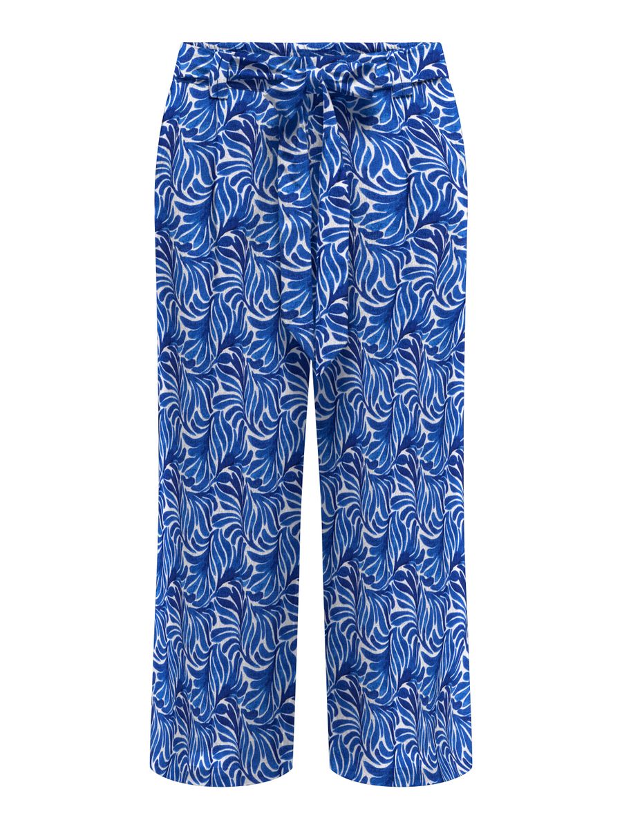 ONLNOVA LIFE VIS CROP PALAZZO PANT AOP
