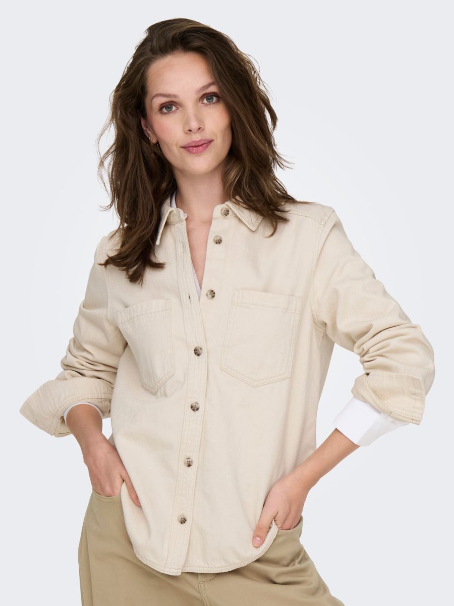 ONLSILLA L/S FITTED SHIRT CC PNT