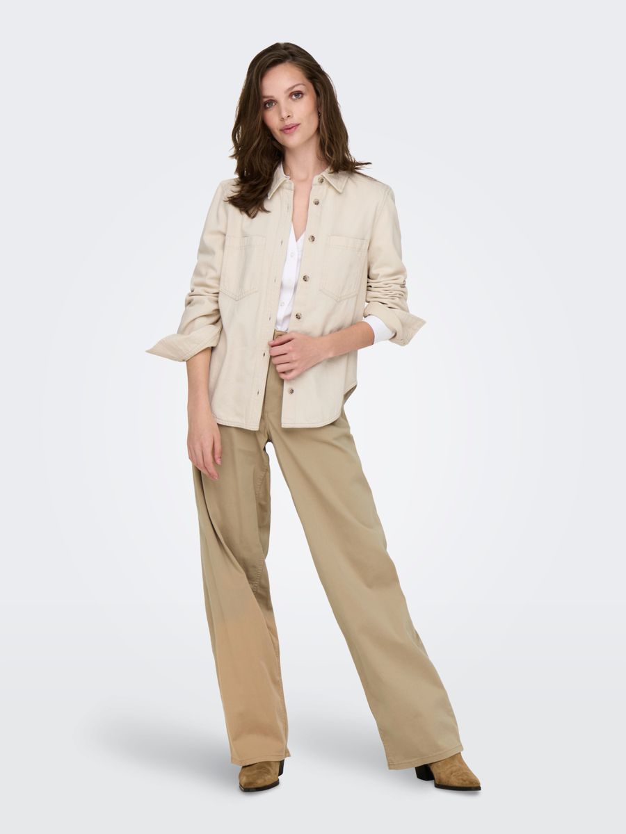 ONLSILLA L/S FITTED SHIRT CC PNT