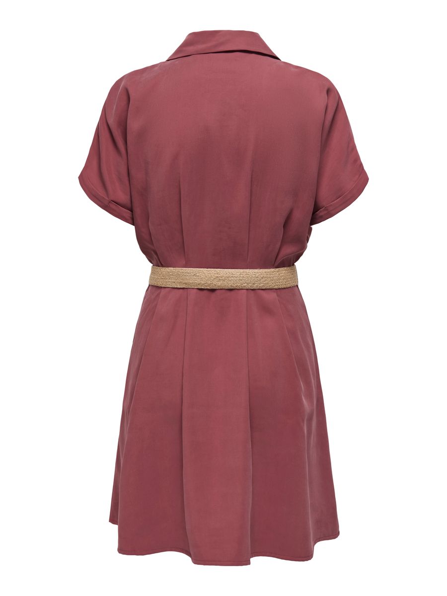 ONLNICA LIFE S/S BELT MODAL DRESS PNT