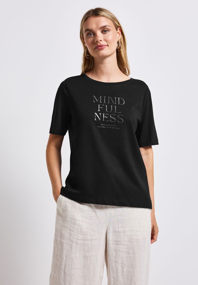 Softes Shirt mit Wording