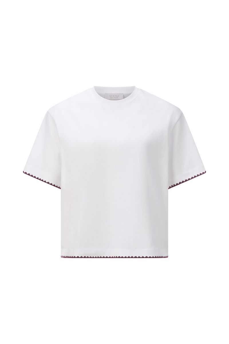 T-Shirt with Stitching Details