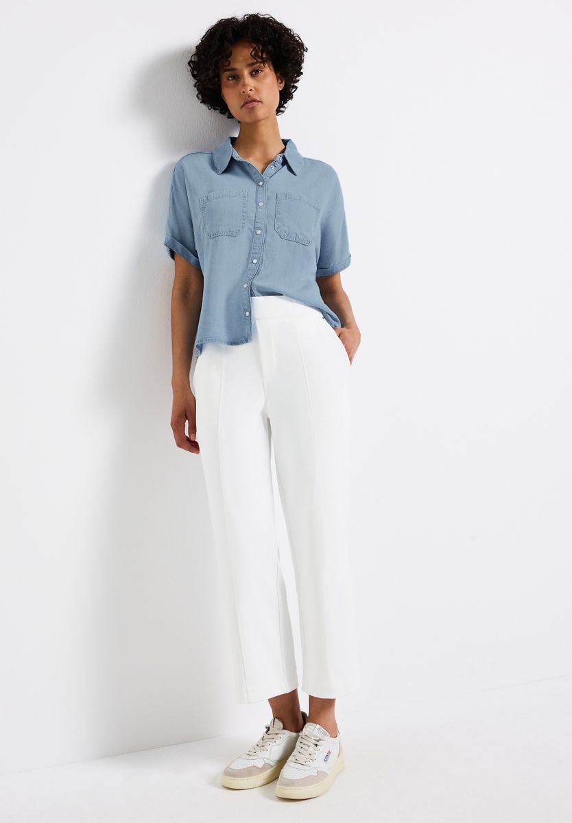 Denim Lyocell Hemdbluse