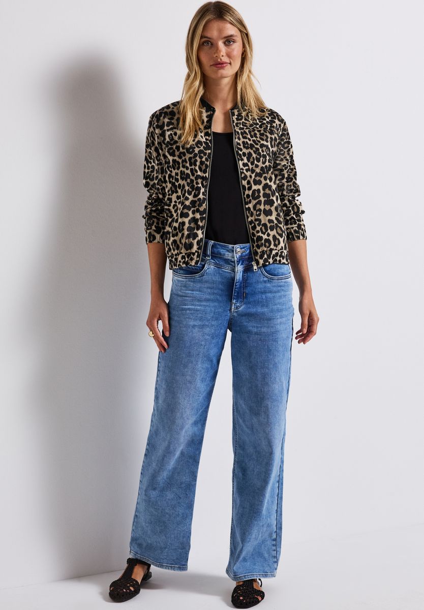Blouson mit Leo-Muster