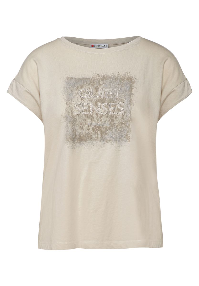 Washed-Look Artwork Shirt