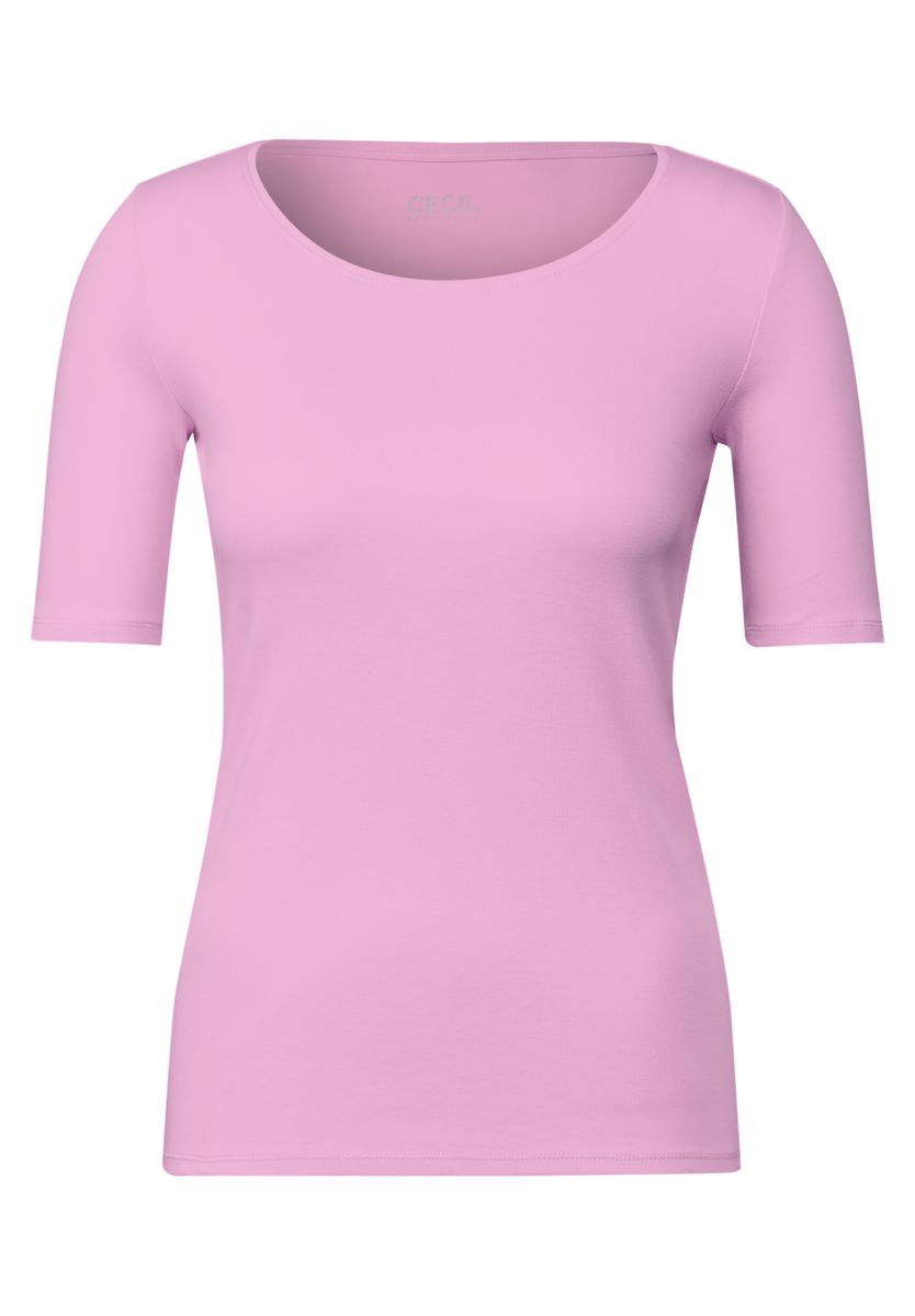 T-Shirt in Unifarbe