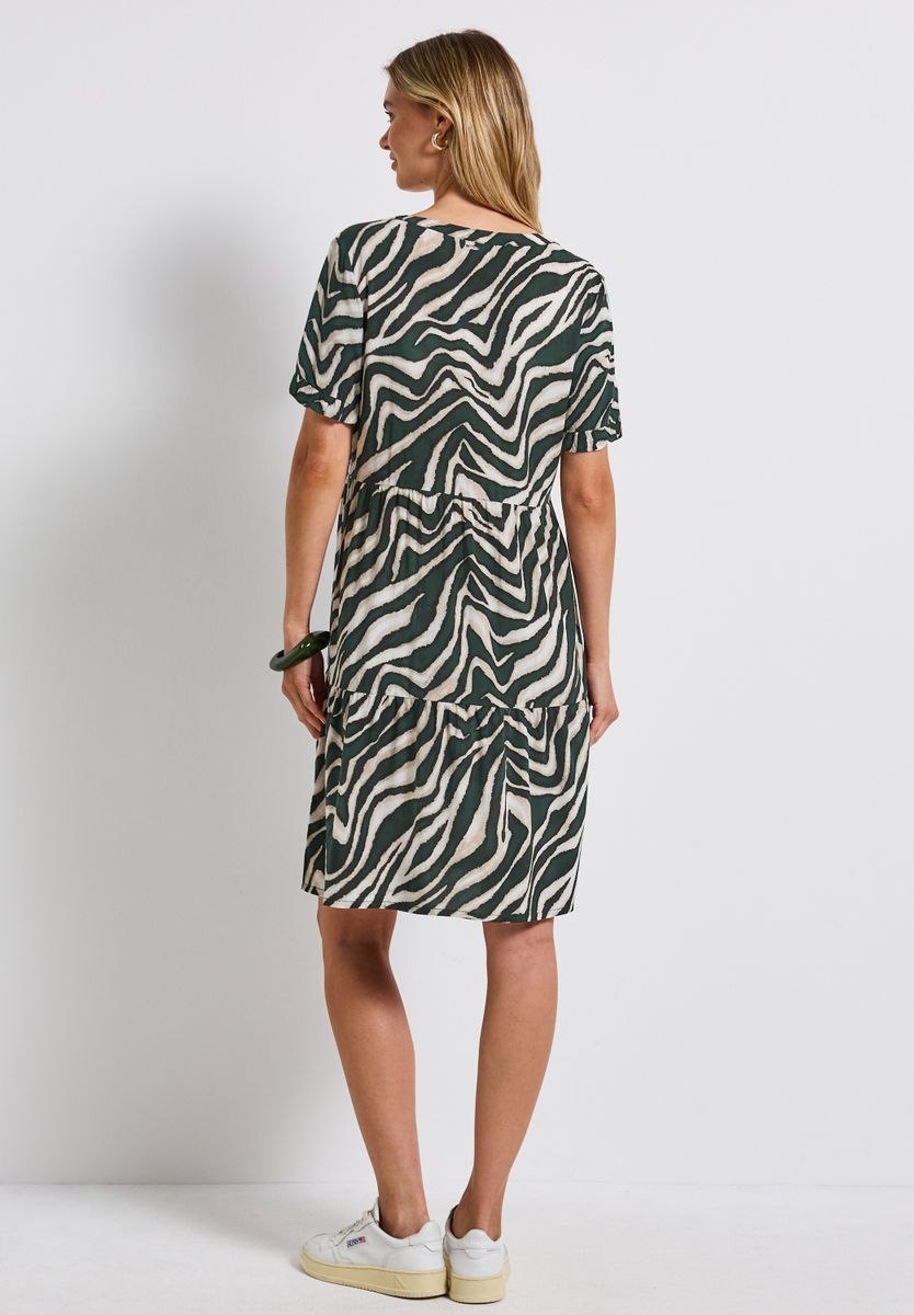 Gemustertes Tunika-Kleid