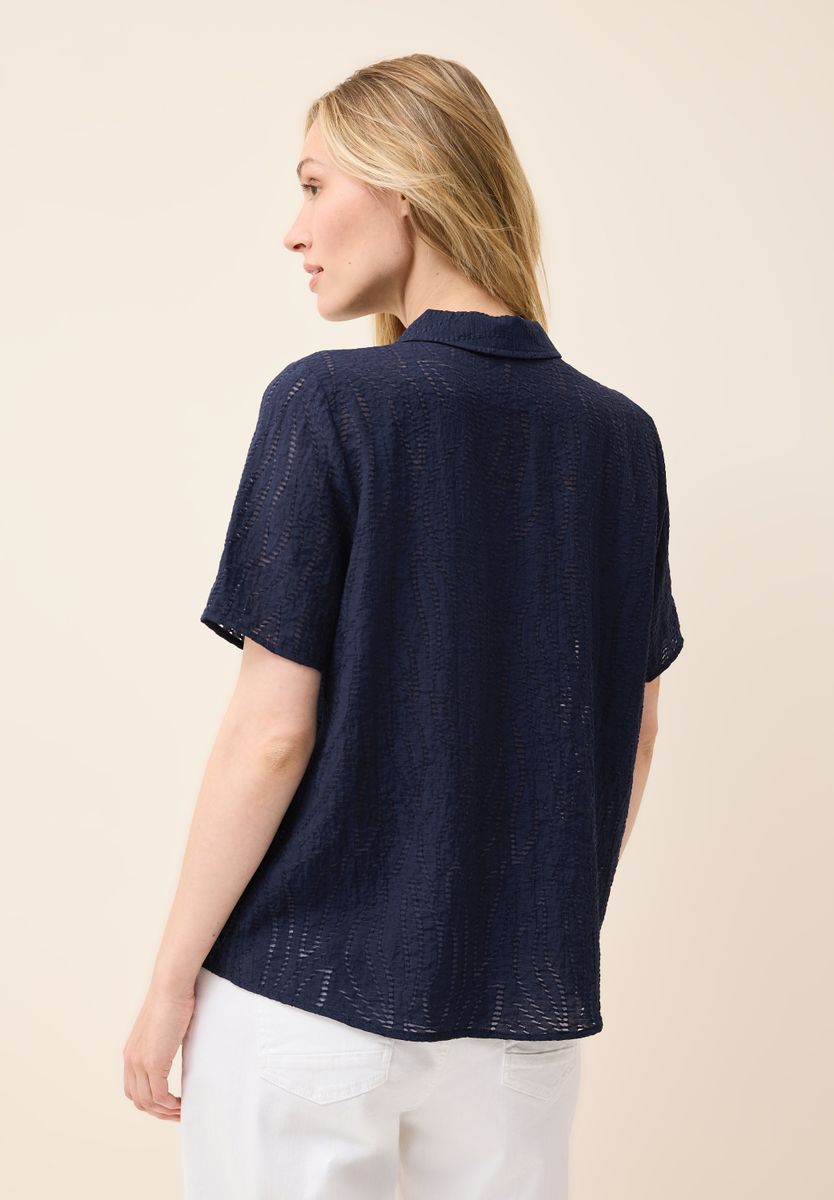 Blusenshirt mit Struktur