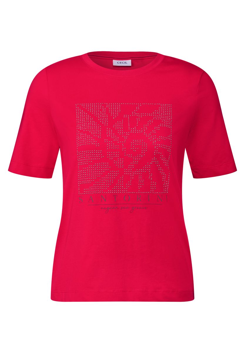 Shirt mit Schmucksteinen