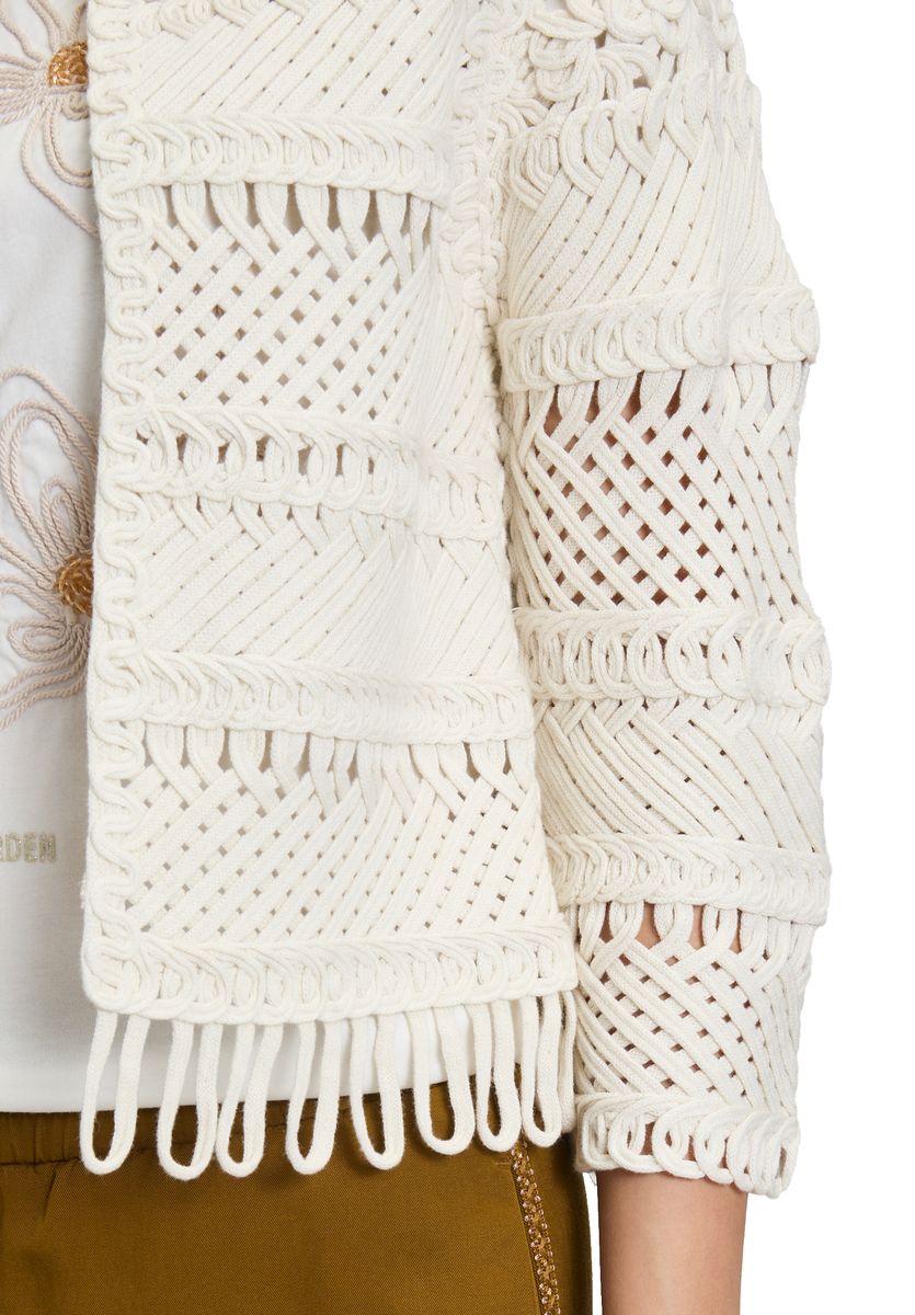 Casual-Strickjacke