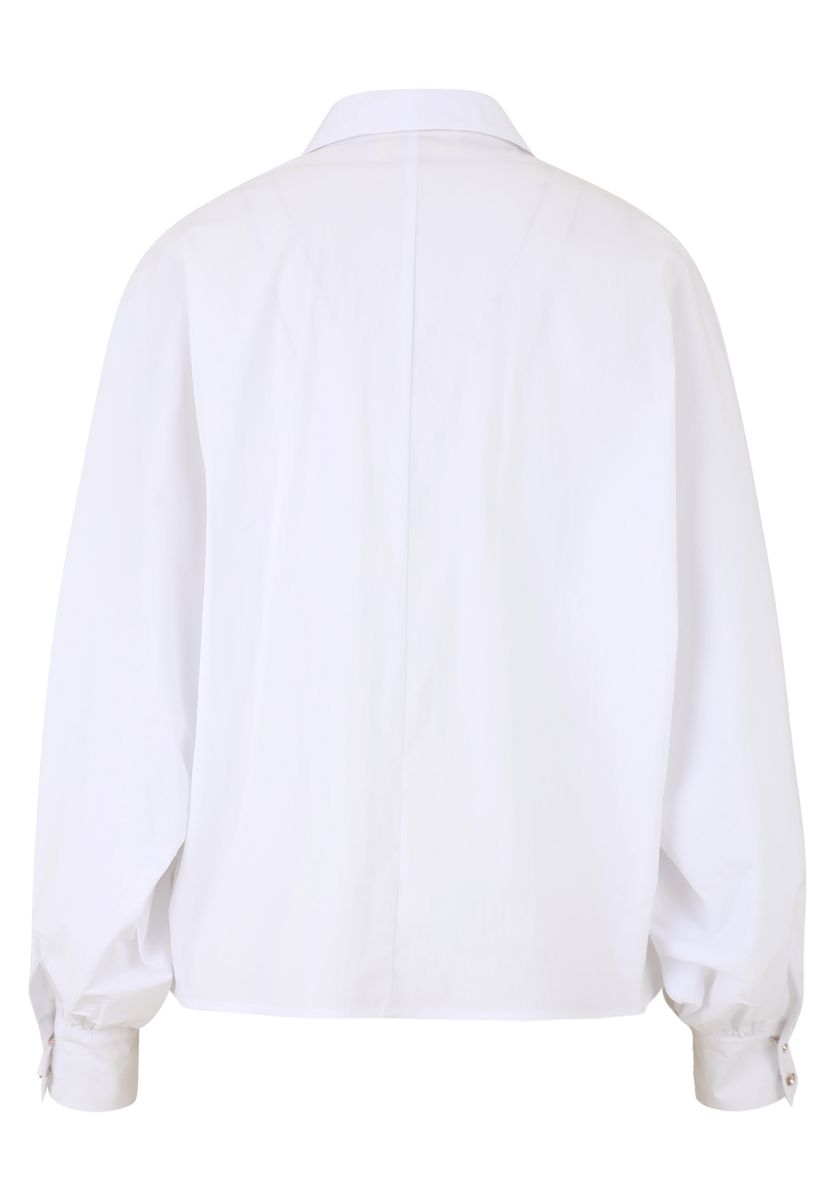 Oversize-Bluse