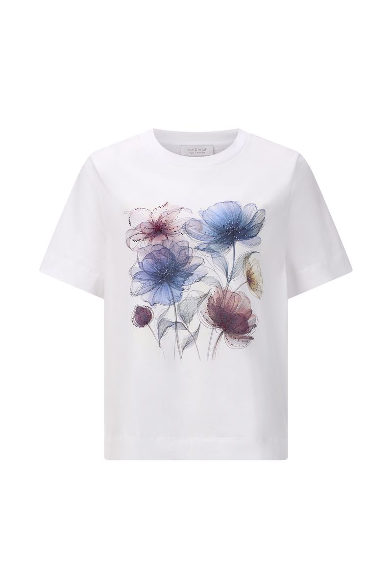 Easy Fit T-Shirt Flowers