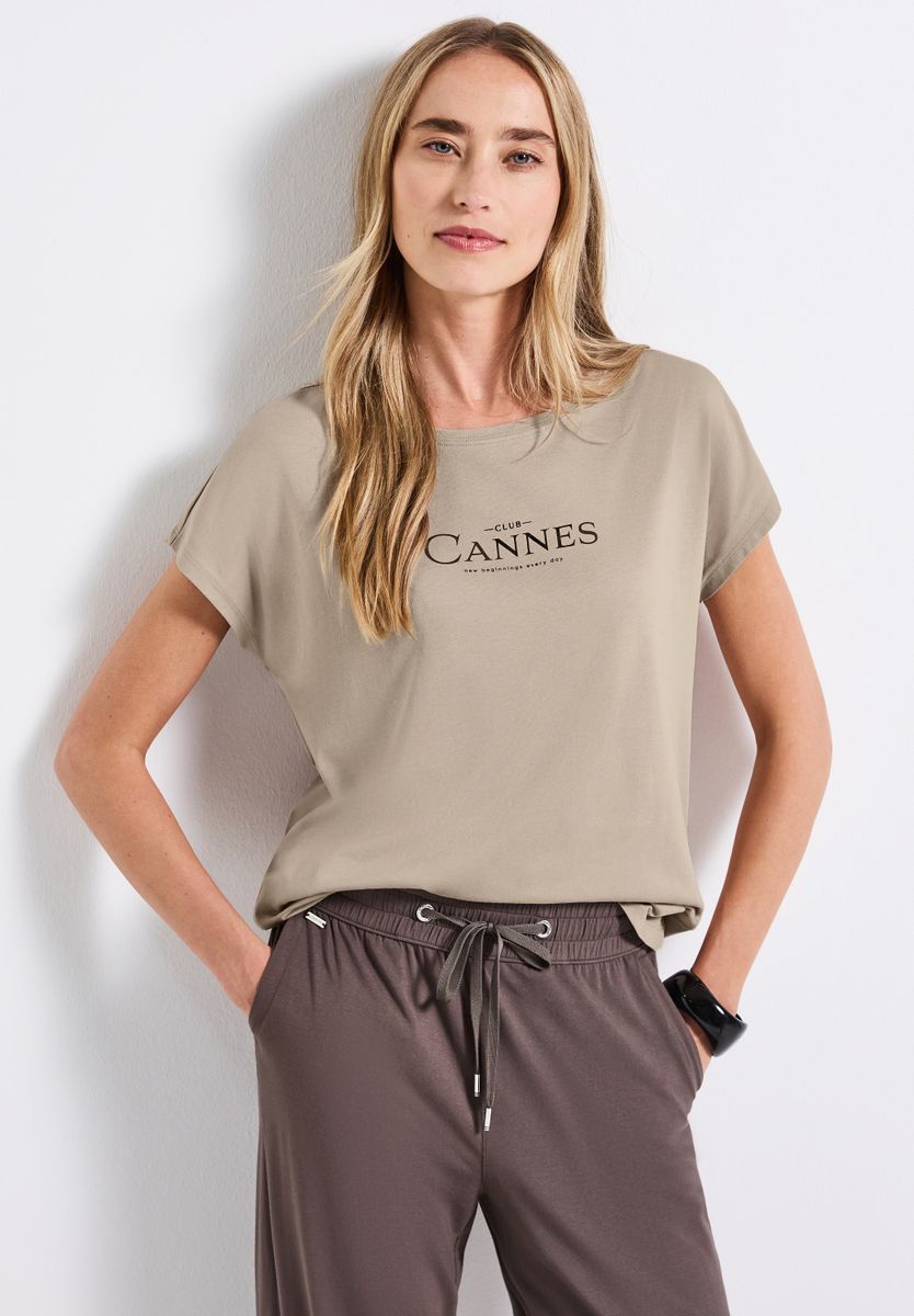 Shirt mit Folien-Wording