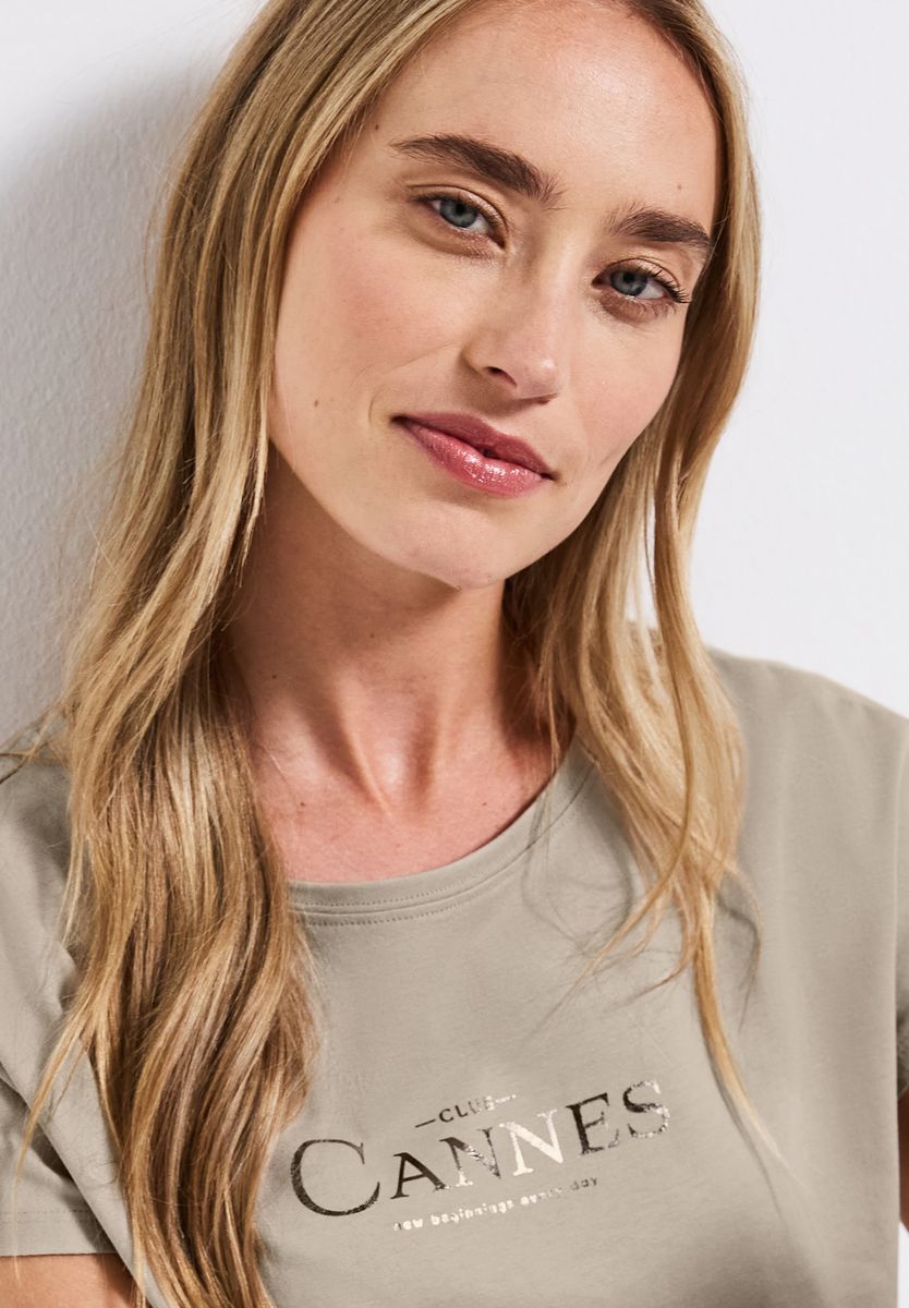 Shirt mit Folien-Wording