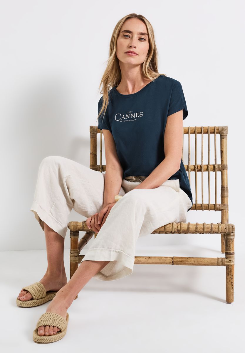 Shirt mit Folien-Wording