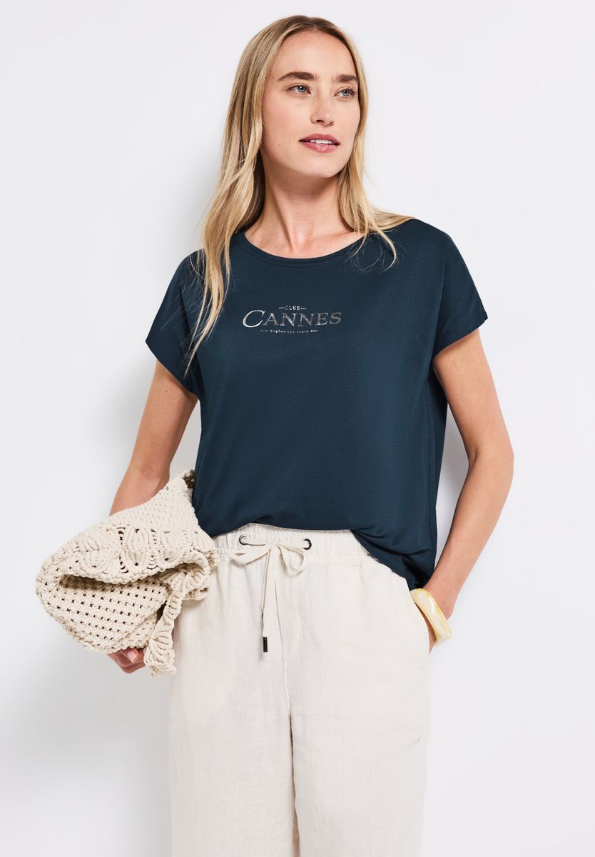 Shirt mit Folien-Wording