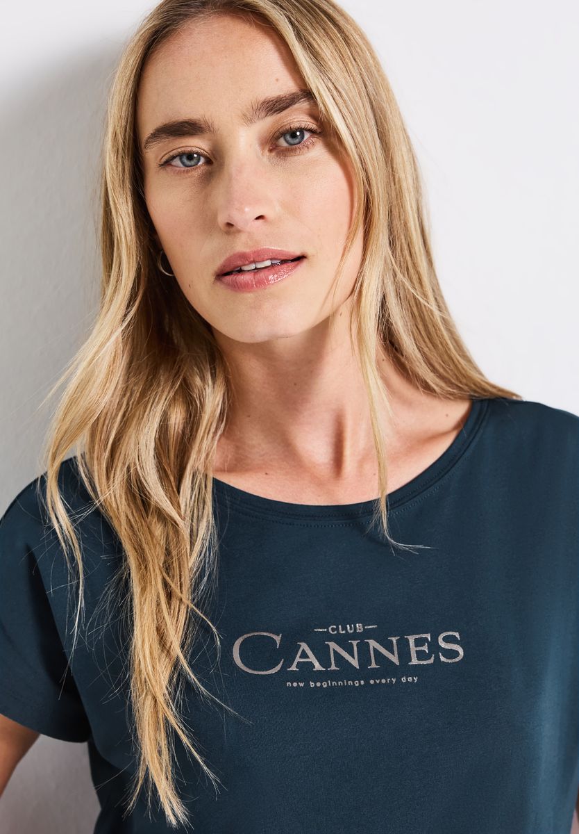 Shirt mit Folien-Wording