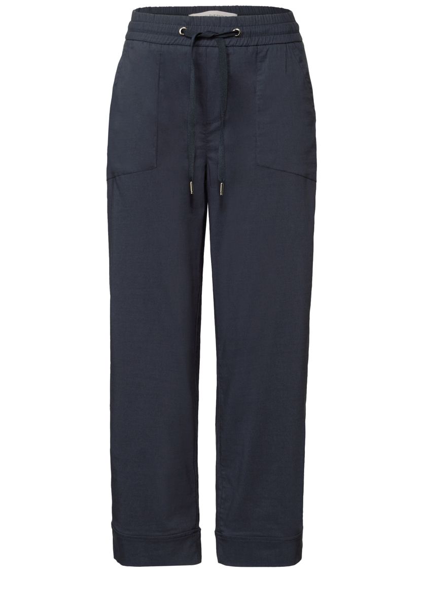 Casual Fit Hose mit Turn-Up