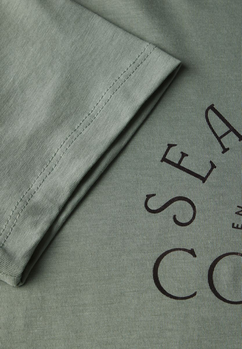 T-Shirt mit Wording
