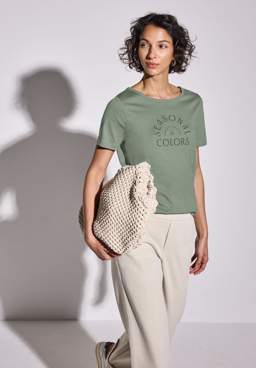 T-Shirt mit Wording