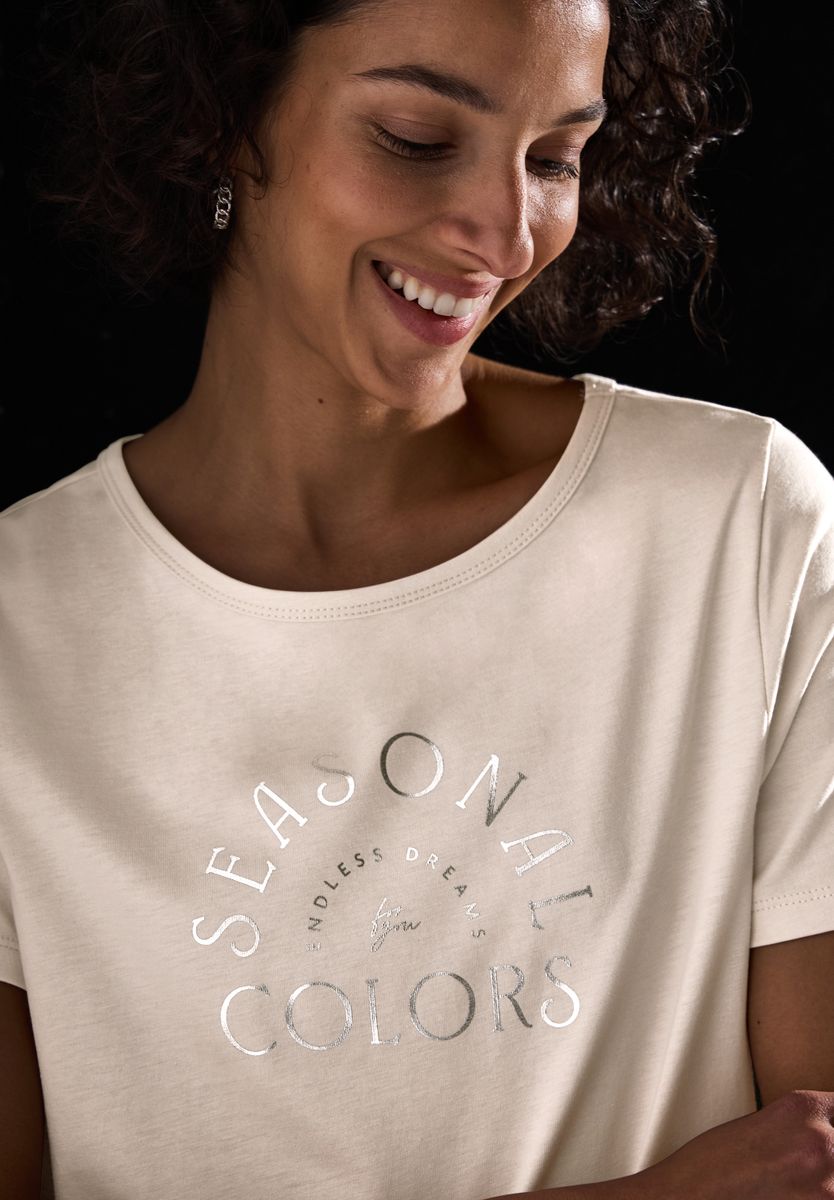 T-Shirt mit Wording