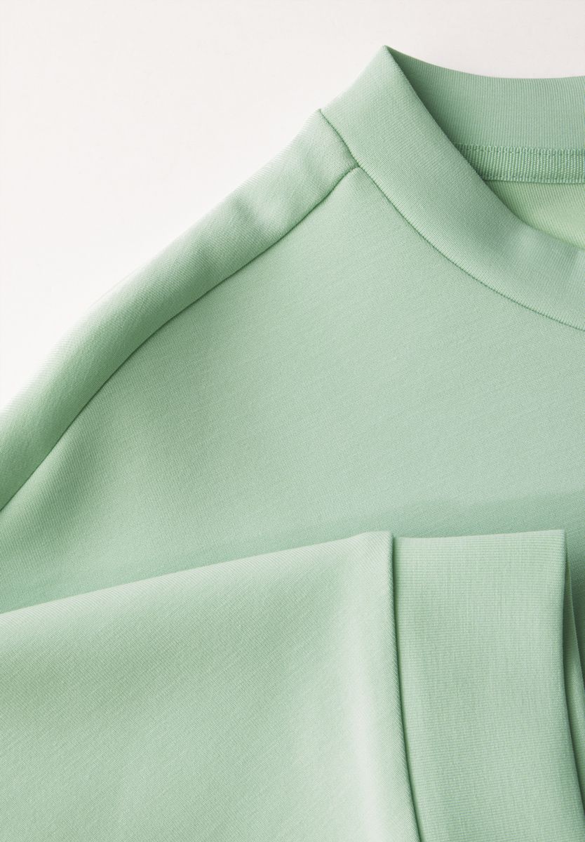 Silk-Look T-Shirt