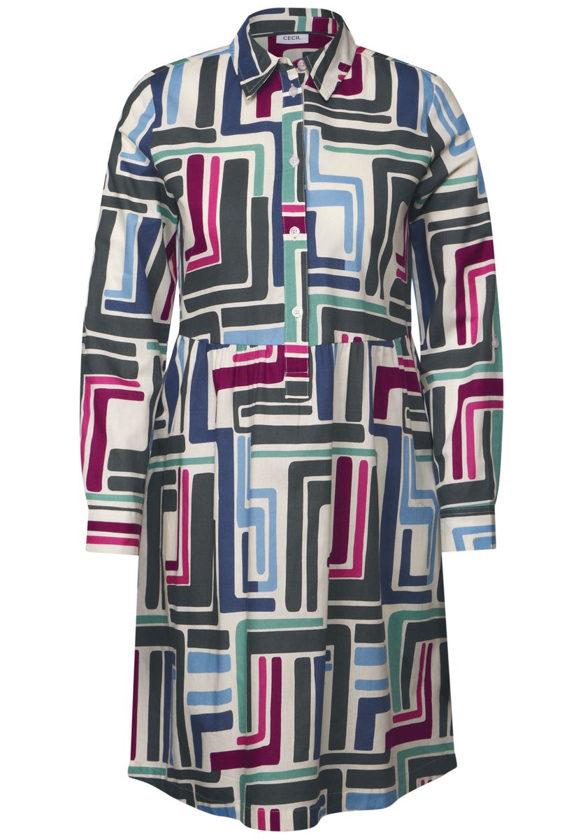 Gemustertes Kleid