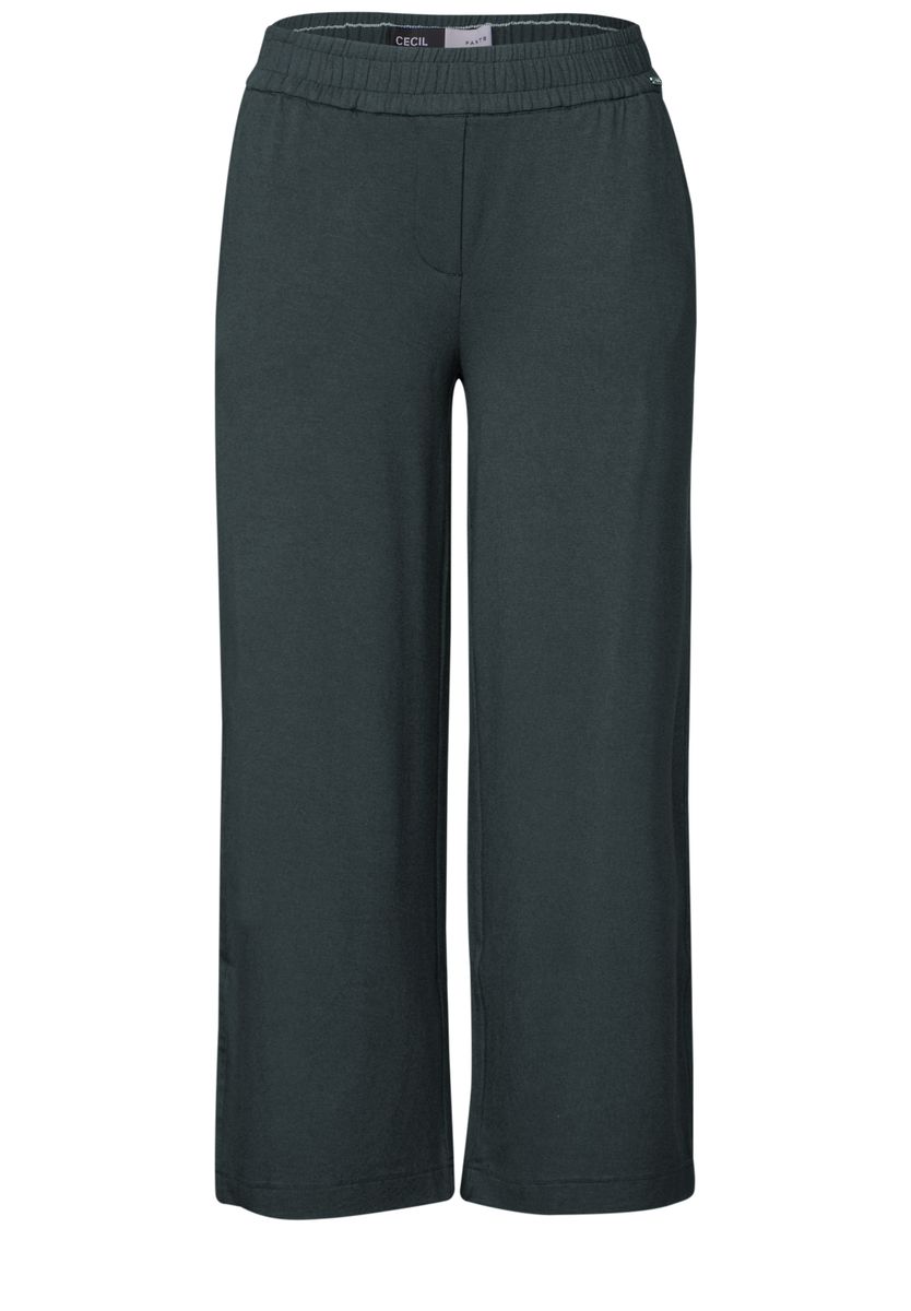 Wide Leg Jersey-Hose