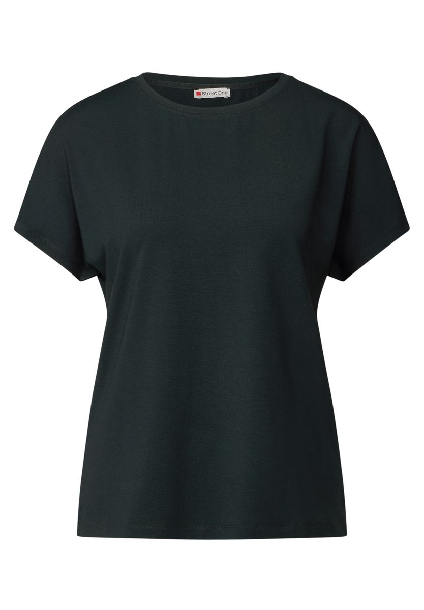 Shirt in Unifarbe