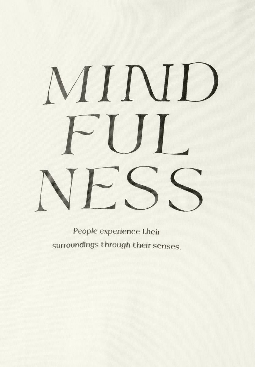 Softes Shirt mit Wording
