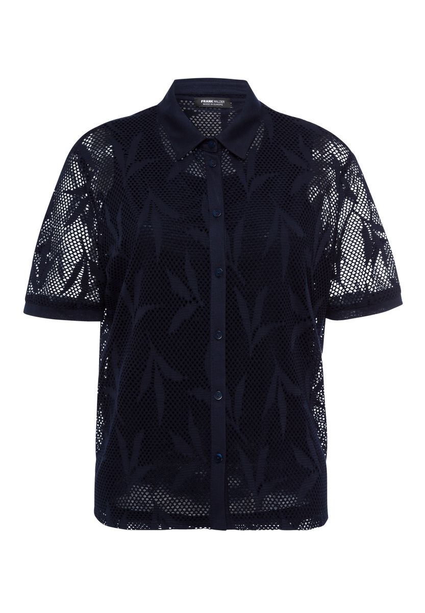 Bluse CHARMING FLAIR mit elastischer Lochspitze
