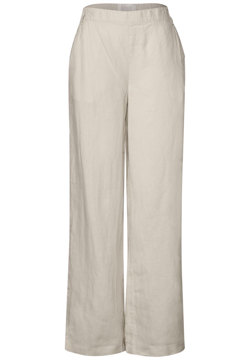 Wide Leg Leinenhose